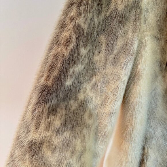 Genuine Sealskin Winter Coat and Mits Chevron Fur Seal Vintage Unisex Canada - Picture 15 of 16